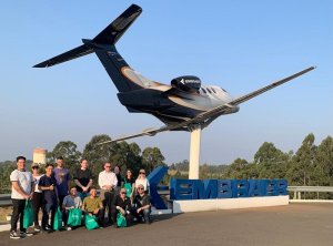 Aeroglobo e Embraer foram alvos de visita t�cnica