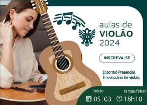 ITE abre inscries para curso gratuito de violo