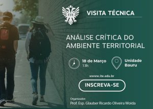 Atividade ensina sobre an�lise cr�tica do ambiente territorial