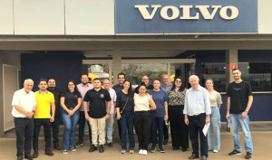Visita T�cnica: alunos de ADM e Engenharia de Produ��o visitam a Volvo