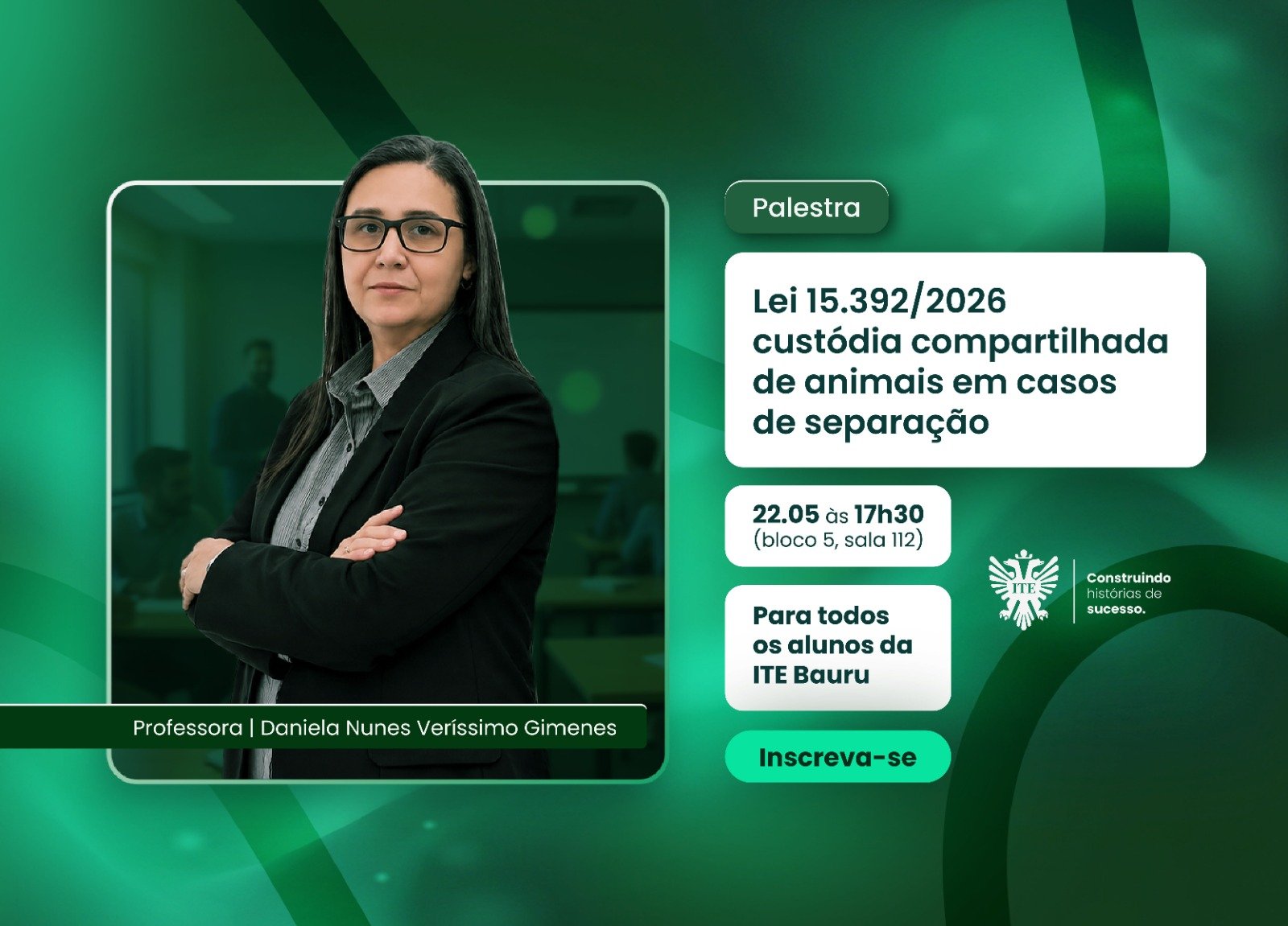 Atividade destaca a Lei 15.392/2026