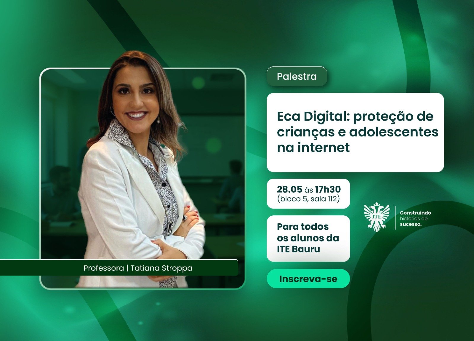 Palestra ensina sobre o Eca Digital