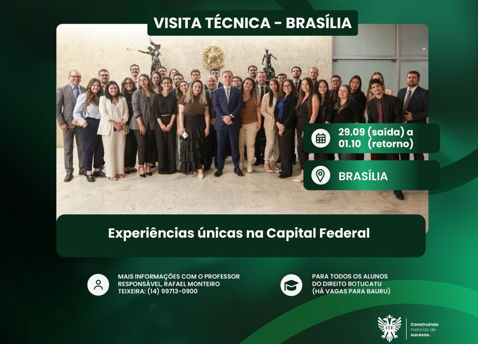 Botucatu: visita t�cnica levar� a Bras�lia
