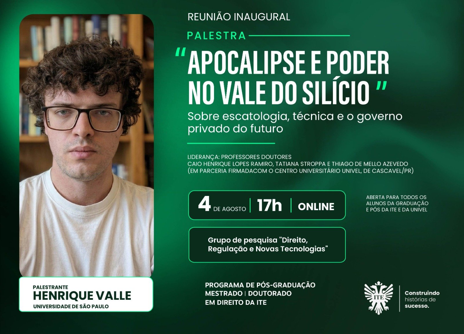 Vale do Sil�cio � destaque em reuni�o inaugural de grupo de pesquisa