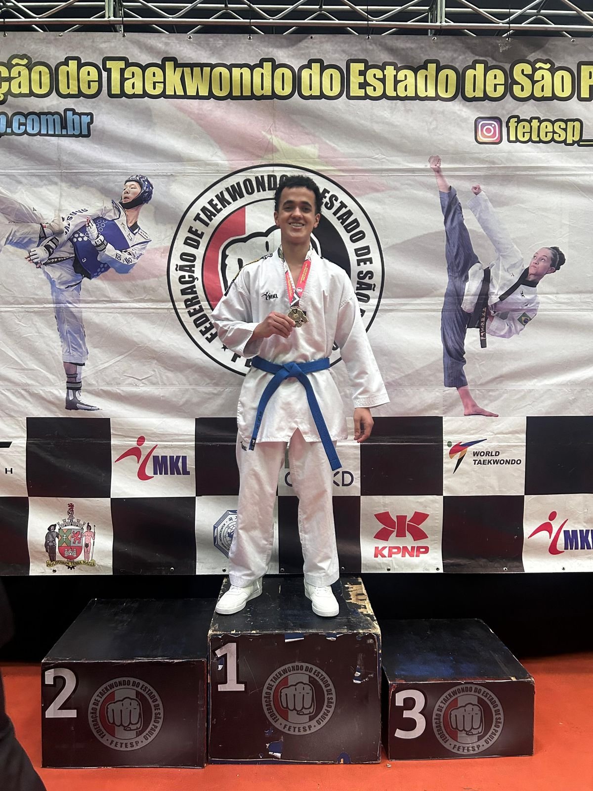 Titular da Sele��o Paulista de Taekwondo, iteano � campe�o da Copa S�o Paulo