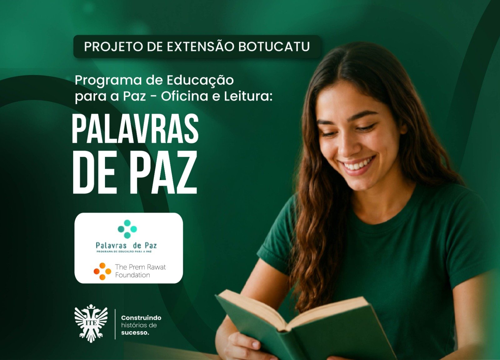 Botucatu: projeto de extens�o 'Palavras de Paz' recebe inscri��es at� 18 de setembro