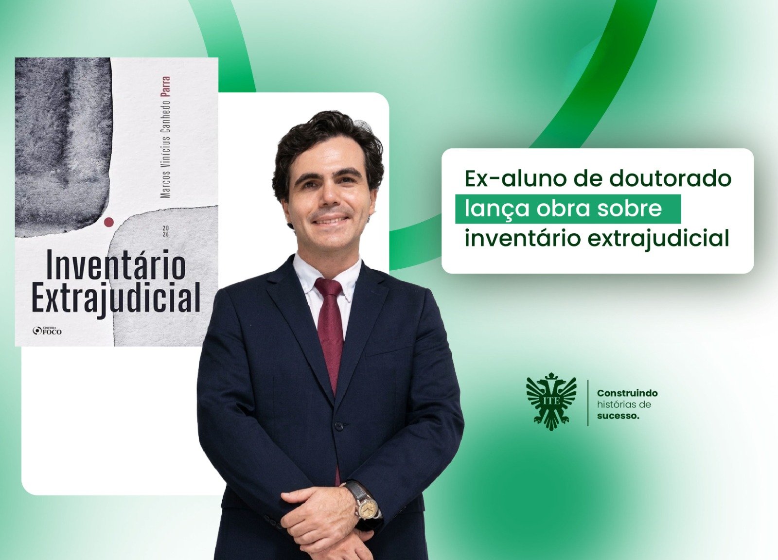 Egresso de doutorado lan�a obra sobre invent�rio extrajudicial