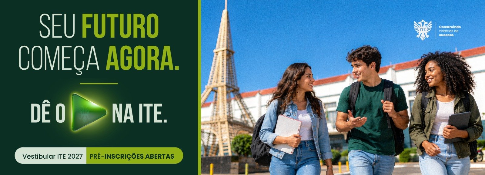 pr&eacute; inscri&ccedil;&atilde;o 2027
