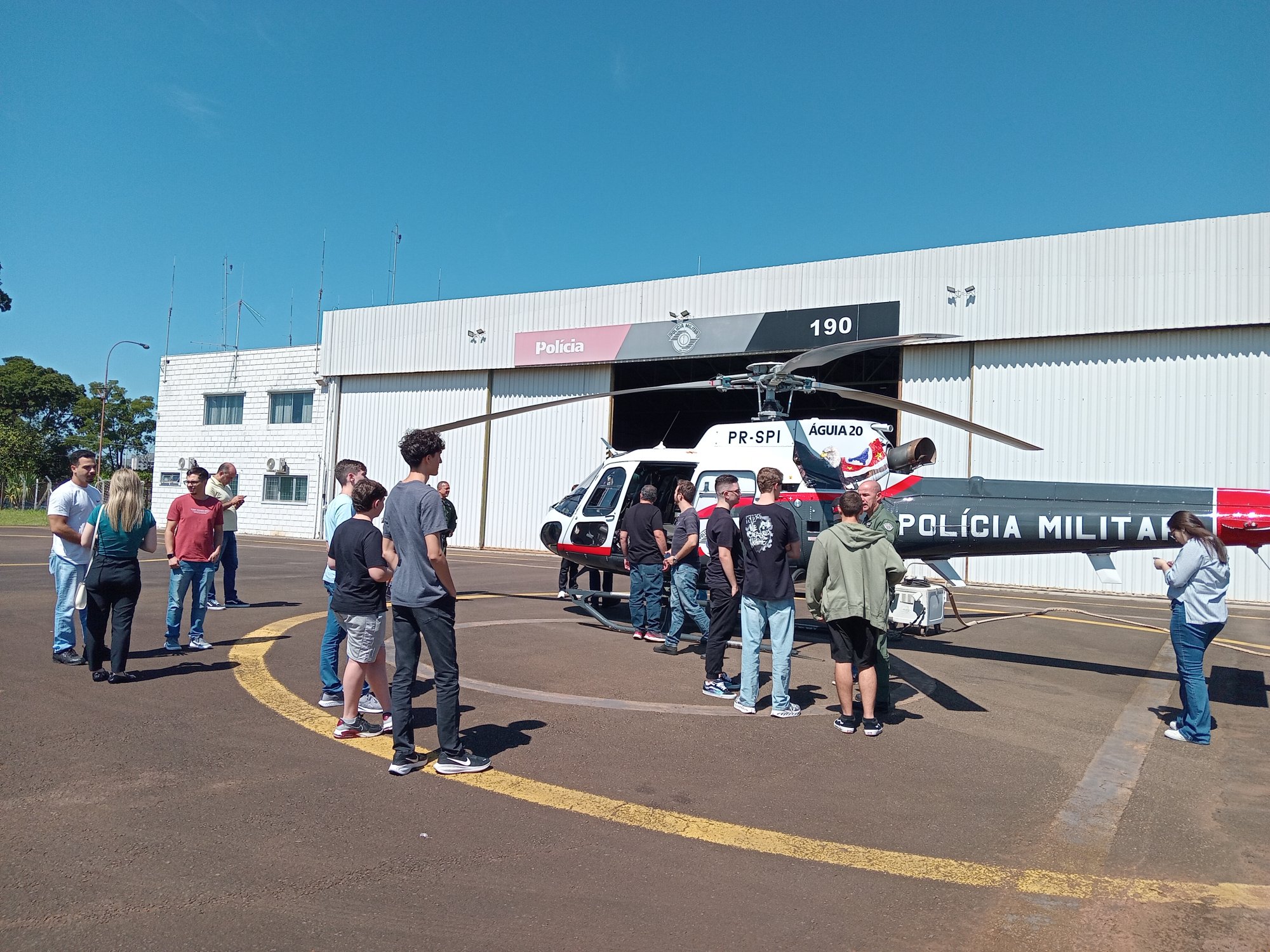 BAvPM foi cen�rio de visita t�cnica