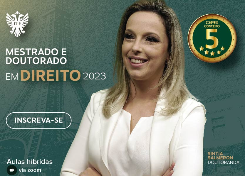 Mestrado e doutorado em Direito ITE ter formato hbrido