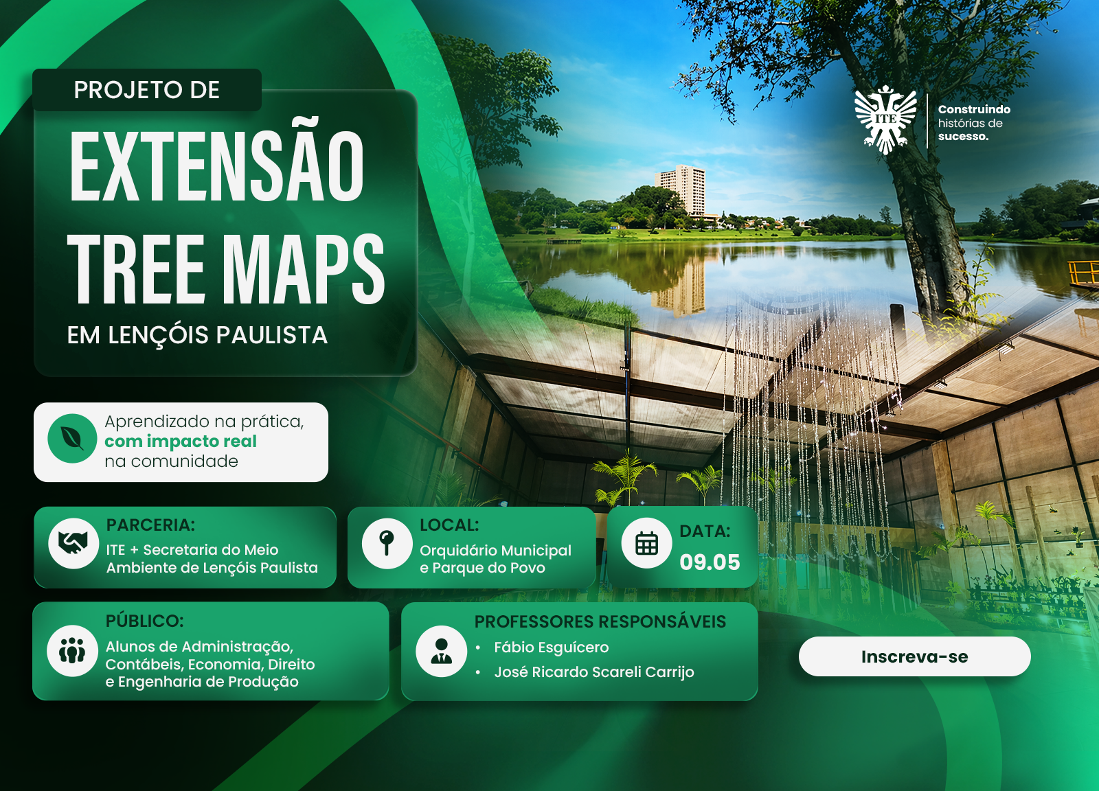 Extens�o mapear� �rvores em Len��is Paulista